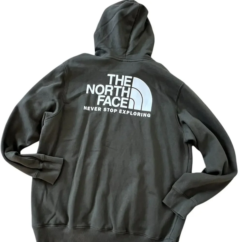 THE NORTH FACE pull over style, olive green, men’s hoodie size XL,